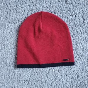 Savage X Fenty Lit Leisure Skully Beanie Red Cognac OS
